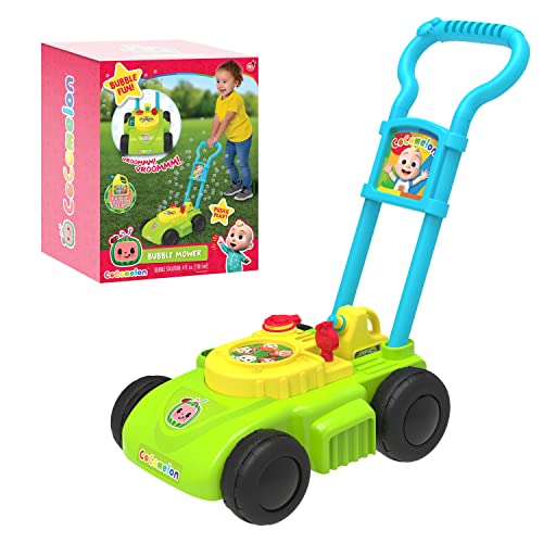 CoComelon Bubble Mower Outdoor Play Toy Bubble Refill Officially Licensed Kids Toys for Ages 18 Month Amazon Exclusive 0 belly baby and beyond