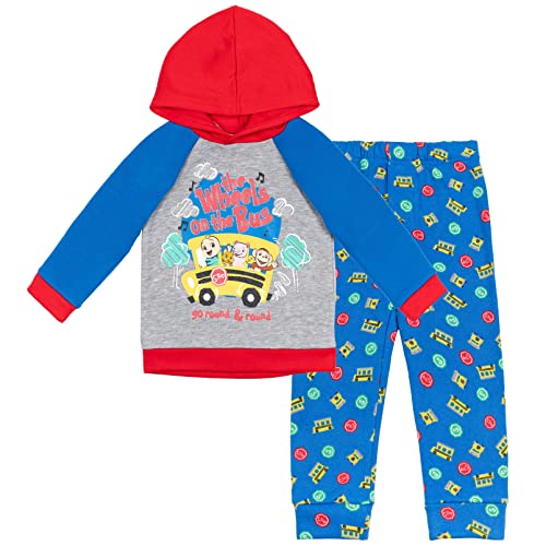 CoComelon JJ Pullover Hoodie and Pants Outfit Set Infant to Toddler 0 belly baby and beyond