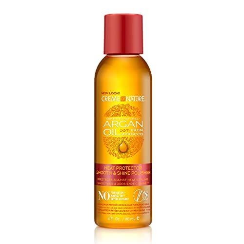 Creme of Nature Argan Oil for Hair Smooth Shine Hair Polisher Argan Oil of Morocco for Anti Frizz Control 4 Fl Oz 0 belly baby and beyond