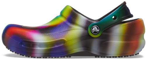 Crocs Unisex Adult Bistro Graphic Clogs Slip Resistant Work Shoes 0 belly baby and beyond
