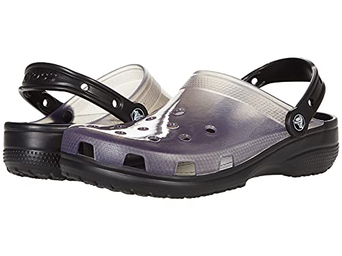 Crocs Unisex Adult Mens and Womens Classic Translucent Clog 0 belly baby and beyond