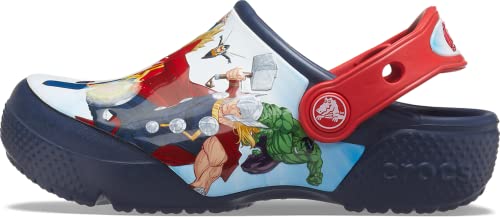Crocs Unisex Child Fun Lab Avengers Patch Clog 0 belly baby and beyond