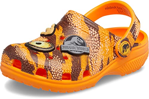 Crocs Unisex Child Jurassic World Classic Clogs 0 belly baby and beyond