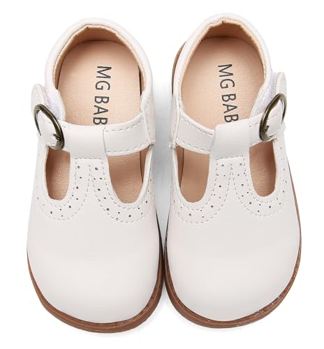 DADAWEN Girls Classic Mary Jane School Uniform Shoes Flat Dress Shoes 0 belly baby and beyond