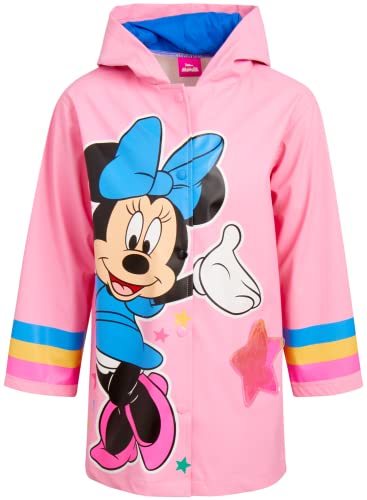Disney Girls Rain Jacket Slicker Shell Raincoat Minnie Mouse Frozen Elsa Anna 2T 7 0 belly baby and beyond