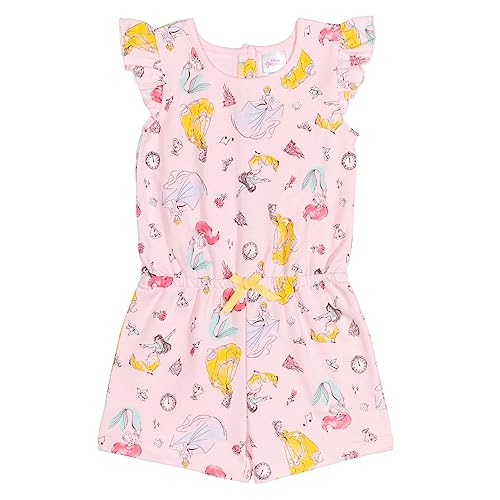 Disney Princess Moana Mulan Ariel Cinderella Belle Romper Infant to Big Kid 0 belly baby and beyond