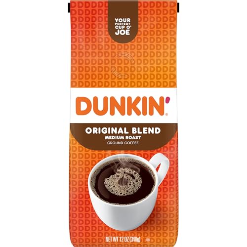 Dunkin Original Blend Medium Roast Ground Coffee 12 Ounce 0 belly baby and beyond