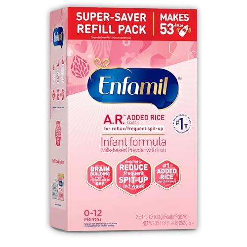Enfamil AR Baby Formula Added Rice Starch Formula to Reduce Reflux Spit Up DHA for Brain Development Probiotics to Support Digestive Immune Health Baby Milk 304 Oz Box 0 belly baby and beyond