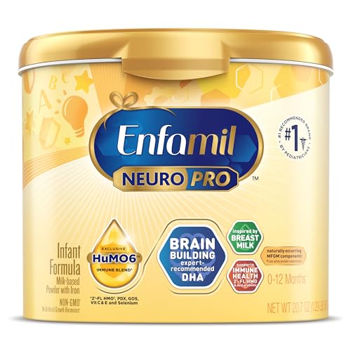 Enfamil NeuroPro Baby Formula Infant Formula Nutrition Triple Prebiotic Immune Blend 2FL HMO Expert Recommended Omega 3 DHA Perfect Choice for Baby Milk Non GMO Powder Tub 207 Oz 0 belly baby and beyond