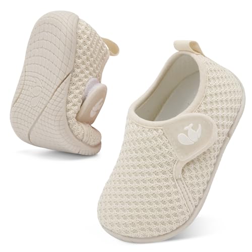 FEETCITY Toddler Walking Shoes Slip On Toddler Shoes Boys Girls Kids Sports Sneakers Casual School Shoes Barefoot Shoes 0 belly baby and beyond