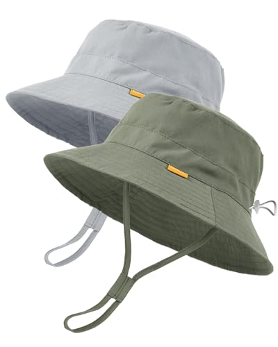 FURTALK Baby Sun Hat Toddler Boys Girls Bucket Hat for Kids 0 5 Years UPF 50 Sun Protective Child Summer Beach Hats 0 belly baby and beyond