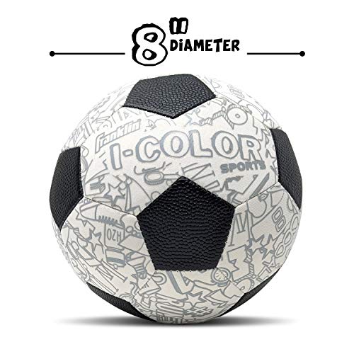 Franklin Sports iColor Kids Mini Football or Soccer Ball Custom Color Youth Junior Ball with Markers Included Design Your Own Football or Soccer Ball for Kids Toddlers 0 0 belly baby and beyond