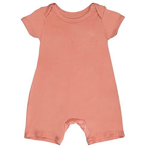 GUISBY Rayon Baby Pajamas Short Sleeve Footless Rompers Snap Closure Sleeper for Boy Girls 0 belly baby and beyond