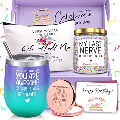 Gifts for Women Birthday Gifts for Women Happy Birthday Gifts Basket for Women Gift Set for Best Friends Female Women Sister Mom Wife Her Girlfriend Coworker Bestie Bff 0 belly baby and beyond