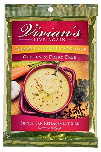Gluten Free Cream of Chicken Soup Gravy Mix Dairy Free Shelf Stable Powdered Mix by Vivians Live Again 0 belly baby and beyond