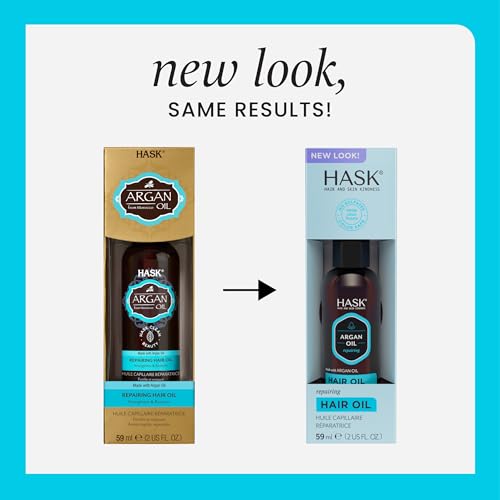 HASK ARGAN Repairing Hair Oil for shine and frizz control for all hair types color safe gluten free sulfate free paraben free 2 Hair Oils 0 0 belly baby and beyond