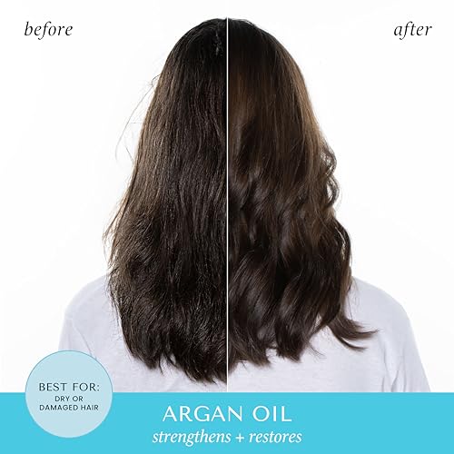 HASK ARGAN Repairing Hair Oil for shine and frizz control for all hair types color safe gluten free sulfate free paraben free 2 Hair Oils 0 1 belly baby and beyond