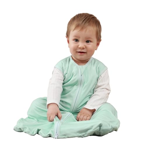 HOMEAL Sleep Sack 18 24 Months Sleep Sack 10 Tog Rayon Made from Bamboo Baby Sleep Sack 2 Way Zippers Lightweight Soft Wearable Blanket 0 belly baby and beyond