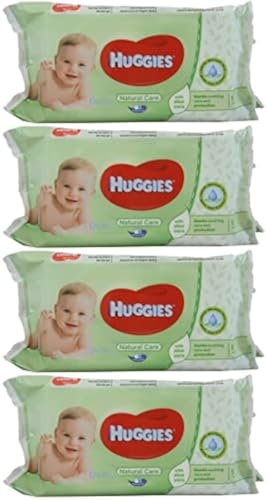 Huggies Baby Wipes Natural Care with Aloe Vera 56 Count Pack of 4 0 belly baby and beyond