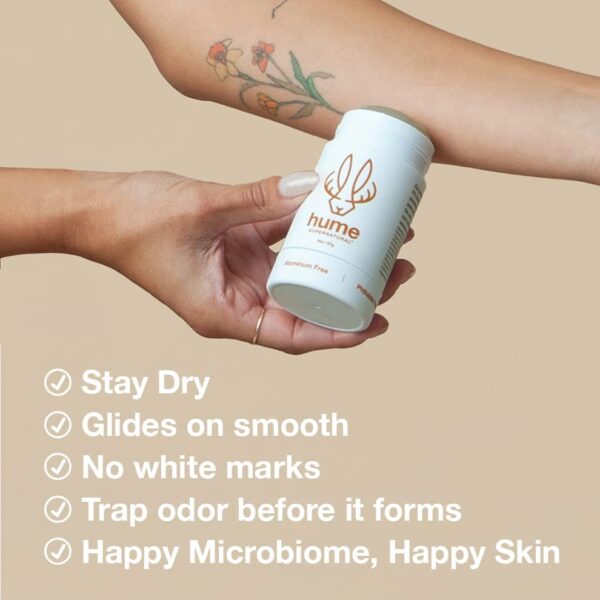 Hume Supernatural Aluminum Free Deodorant for Women Men Safe for Sensitive Skin Probiotic Plant Based Baking Soda Free Aloe Cactus Flower Anti Sweat Stain Odor Out West 1 Pack 0 1 belly baby and beyond