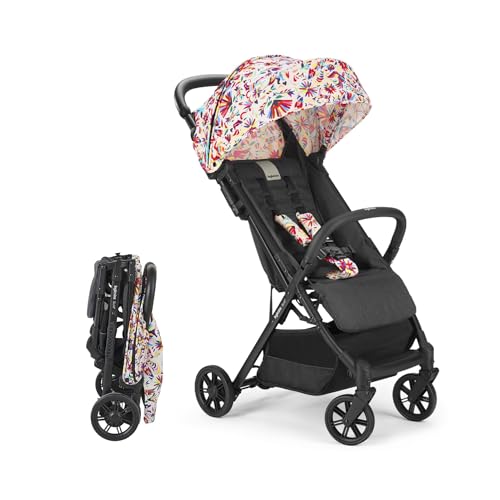 Inglesina Quid Stroller Maya White Otomi Inspired Compact Airplane Travel Stroller for Babies Toddlers 3 Months to 50 lbs Lightweight Easy to Open BPA Free 0 belly baby and beyond