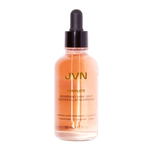 JVN Complete Nourishing Shine Drops Hair Oil for Hydration and Long Term Hair Health Styling Oil for All Hair Types Sulfate Free 17 Fluid Ounces 0 belly baby and beyond