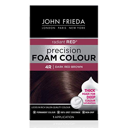 John Frieda Precision Foam Colour Dark Red Brown 4R 0 belly baby and beyond