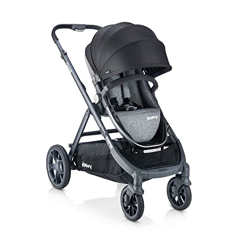 Joovy Qool Stroller Customizable Stroller Single Double Triple Grey Melange 0 belly baby and beyond