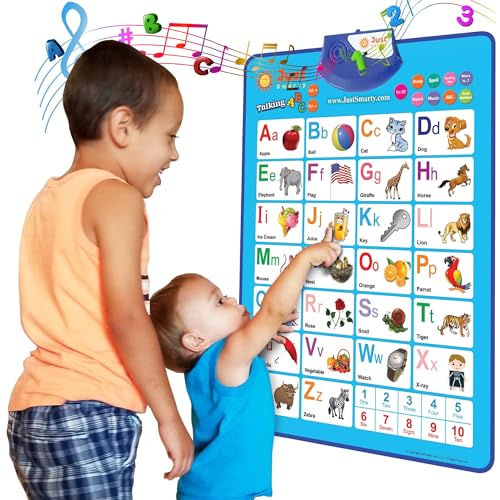 Just Smarty Alphabet Wall Chart for Toddlers 1 3 ABCs 123s Kids Learning Toy Educational Gift for Toddler Ages 1 2 3 4 5 Speech Therapy Toys for Toddlers 1 3 Autism Toys for Toddlers 3 4 0 belly baby and beyond