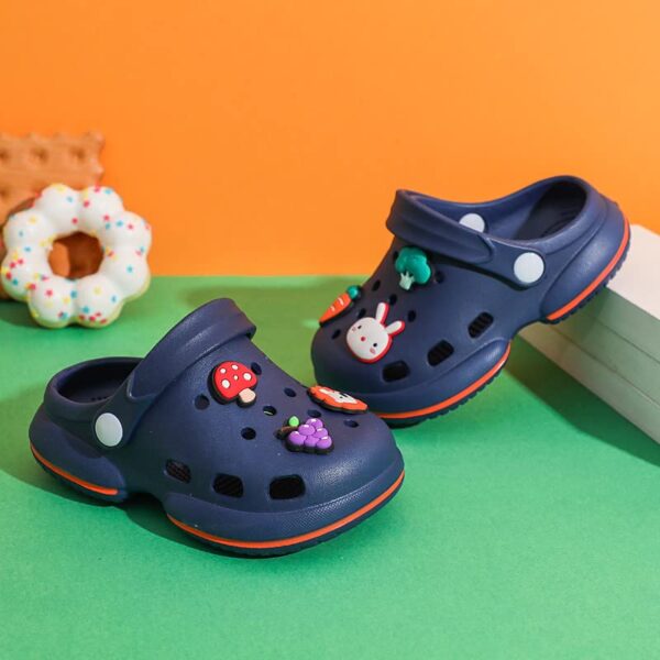 KIDSUN Toddler Kids Boys Girls Cute Garden Clogs Water Sandals Slip On Shoes Slipper Slides Lightweight Outdoor Summer Infant Children Beach Pool Play Shoes BabyToddler Kids 0 3 belly baby and beyond