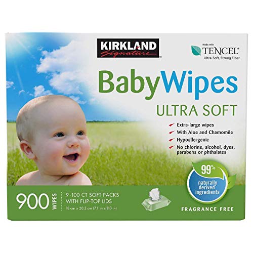 KIRKLAND Signature Baby Wipes 900 Wipes 0 belly baby and beyond