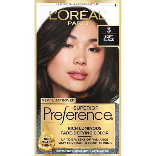 LOreal Preference Hair Color Soft Black 0 belly baby and beyond