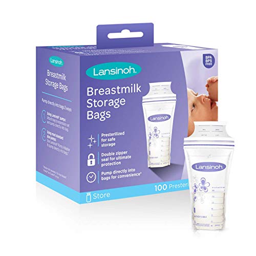 Lansinoh Breastmilk Storage Bags 100 ct 3 Pk 0 belly baby and beyond