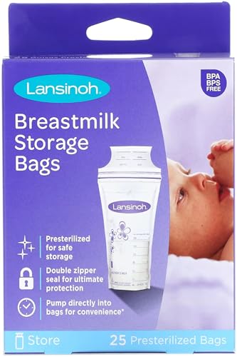 Lansinoh Breastmilk Storage Bags 25 ct 2 Pk 0 belly baby and beyond