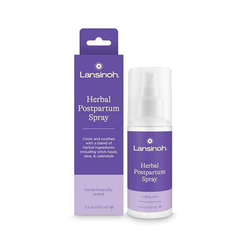 Lansinoh Herbal Perineal Spray Postpartum Essentials 35 Ounces 0 belly baby and beyond