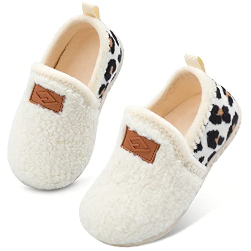 Lefflow Toddler Slippers Boys Girls House Shoes Slip on Baby Sock Shoes Lightweight Outdoor Walking Shoes 0 belly baby and beyond