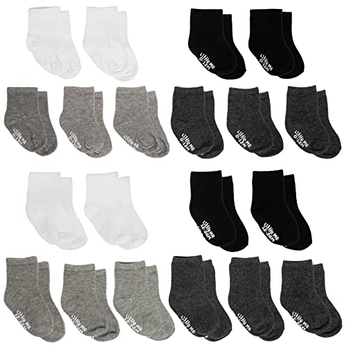 Little Me 20 Pack Newborn Baby Infant Toddler Unisex Socks For Baby Girl or Boy 0 12 12 24 Months Assorted Size Pack 0 belly baby and beyond