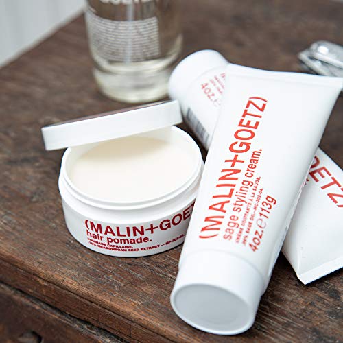 Malin Goetz Hair Pomade 2 oz Men Women Hair Styling Product for All Hair Types or Textures Lightweight All Day Hold Natural Fragrance Color Cruelty Free Vegan 2 fl oz 0 4 belly baby and beyond