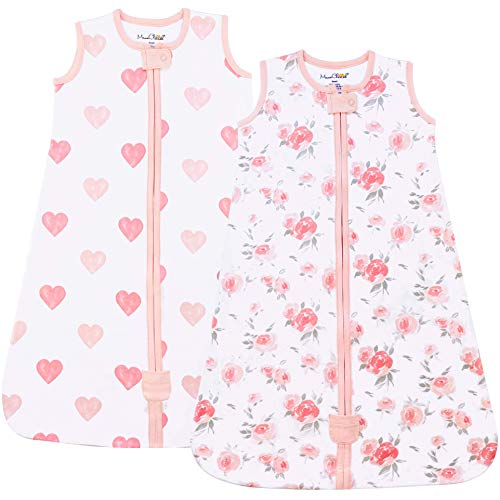 Mama Cheetah Baby Sleep Sack 05 TOG Organic Cotton Baby Wearable Blanket with Two Way Zipper Swaddle Transition Baby Sleeping Bag for Newborn Infant Toddler Boy Girl 6 12 Months 0 belly baby and beyond