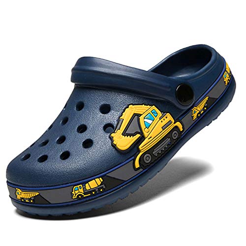 Meidiastra Kids Boys Girls Cartoon Clogs Slippers Toddler Slip On Lightweight Beach Pool Sandals 0 belly baby and beyond