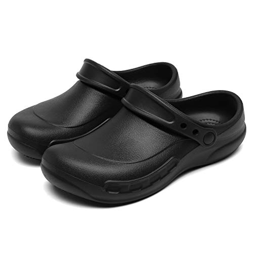 Mens Oil Resistant Chef Shoes Clogs Nursing Clogs Shoes for Men Kitchen Shoes for Men Waterproof Chef Work Shoes 0 belly baby and beyond