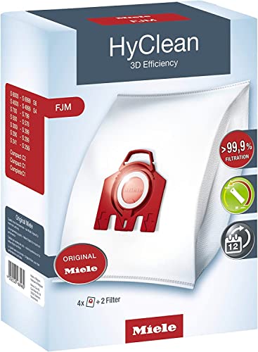 Miele Type FJM 3D Efficiency HyClean Dust Bag 0 belly baby and beyond