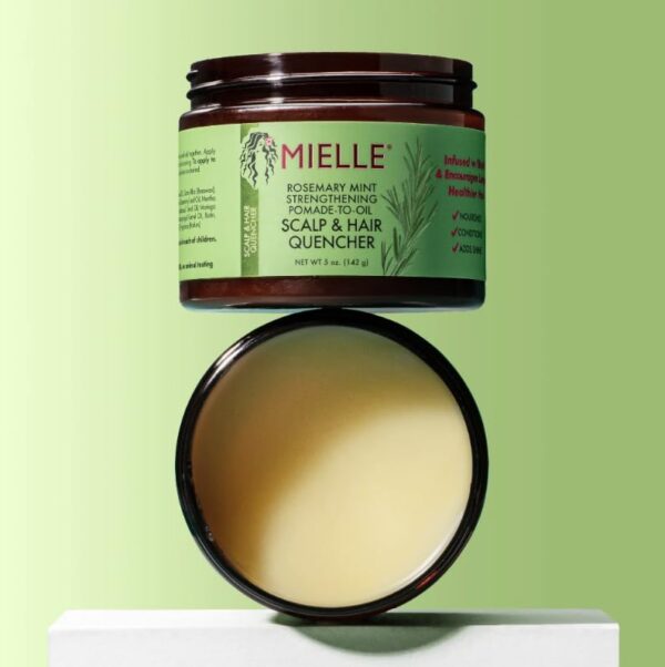 Mielle Organics Rosemary Mint Strengthening Pomade To Oil Scalp Hair Quencher Nourishes Conditions Add Shine 5 Ounces 0 2 belly baby and beyond