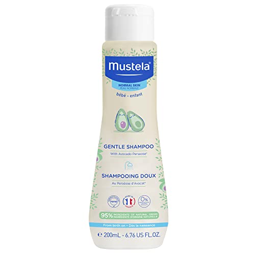 Mustela Baby Gentle Shampoo with Natural Avocado Hair Care for Kids of all Ages Hair Types Tear Free Biodegradable Formula Various Sizes 1 or 2 Pack 0 belly baby and beyond