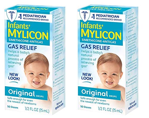 Mylicon Gas Relief Drops for Infants and Babies Original Formula 05 Fl Oz Pack of 2 0 belly baby and beyond