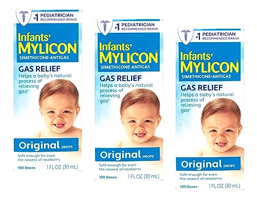 Mylicon Infants Gas Relief Dye Free Drops 1 oz Pack of 3 0 belly baby and beyond