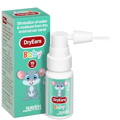 NAVEH PHARMA Dry Ears Baby Swimmers Ear Drops Spray Ear Drying Drops for Little Swimmers Remove Water Trapped in Ears in Seconds Prevent Hearing Loss 05 Fl Oz 0 belly baby and beyond