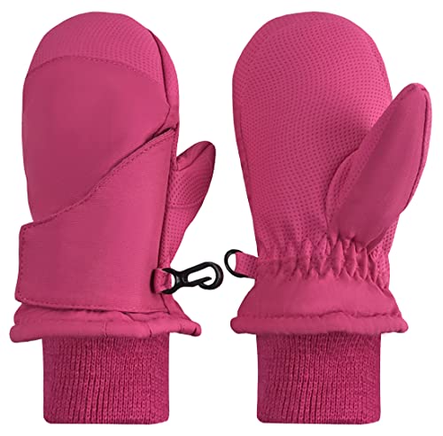NIce Caps Kids Waterproof Snow Mittens Cold Weather Thinsulate Insulated 0 belly baby and beyond