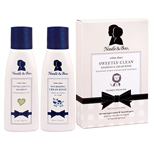 Noodle Boo Extra Gentle Baby Shampoo and Nourishing Cream Rinse Set 0 belly baby and beyond