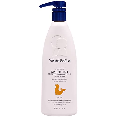 Noodle Boo Kinder 3 in 1 Shampoo Conditioner Body Wash for Baby 0 belly baby and beyond